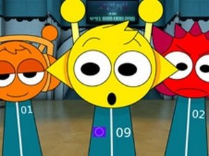 Sprunki Pyramixed Squid Game Music Creator Online Arcade Game