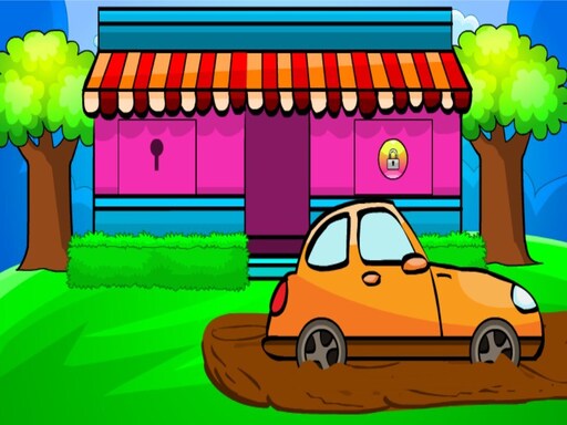 Orange Car Escape 2 Online Puzzle Game