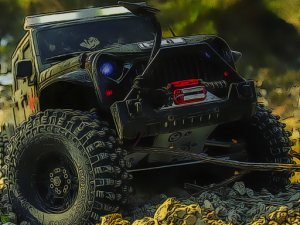 Jeep Adventure Puzzle Game