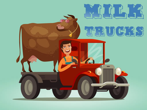 Milk Trucks Jigsaw Puzzle Game Online - Puzzle Game