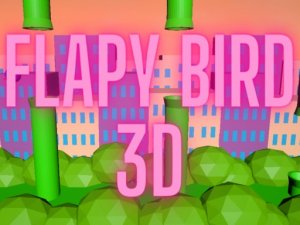 Flapy Bird 3D Online Arcade Game