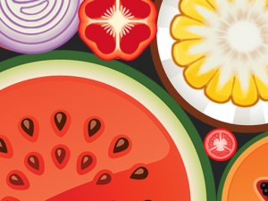 Merge Veggies Puzzle Game - Puzzle Game