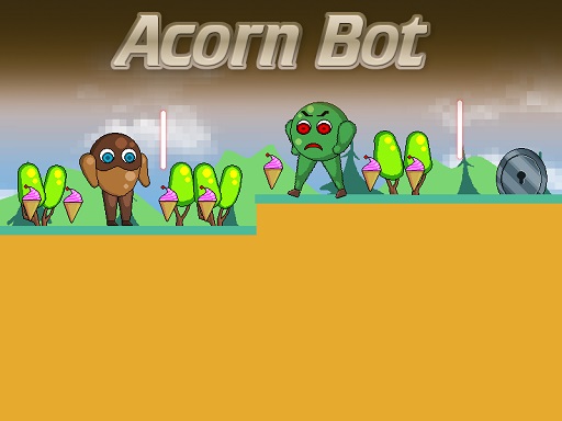 Acorn Bot Platform Game Arcade Game