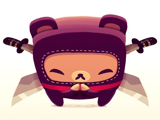Bushido Bear Chase We Bare Bears Quest for NomNom Online Arcade Game