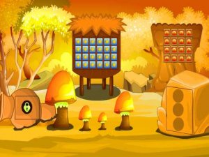 Golden Forest Escape Puzzle Game