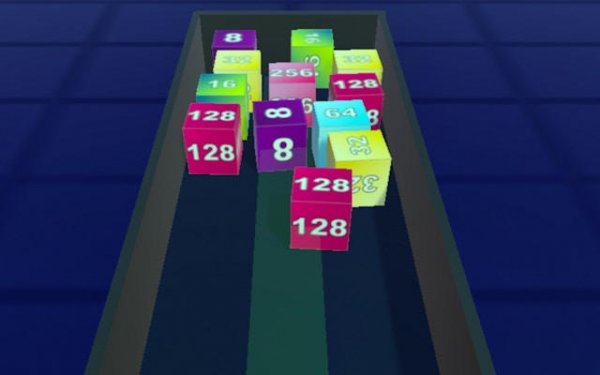 Merge Craft 2048 3D Puzzle Game
