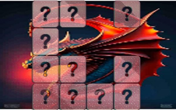 Dragon Memory Match Puzzle Game