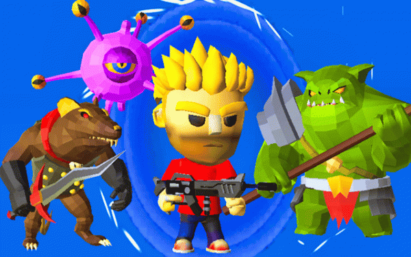 Playful Monster Survival: Family-Friendly TPS Action Game
