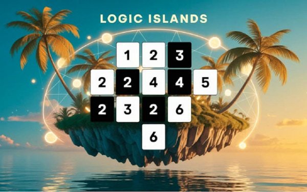 Logic Islands: Nurikabe Puzzle Adventure Online Puzzle Game