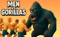 Men Vs Gorilla - 3D Strategy Combat Game