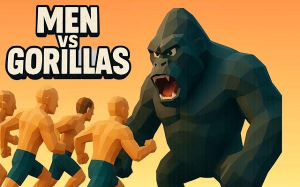Men Vs Gorilla - 3D Strategy Combat Game