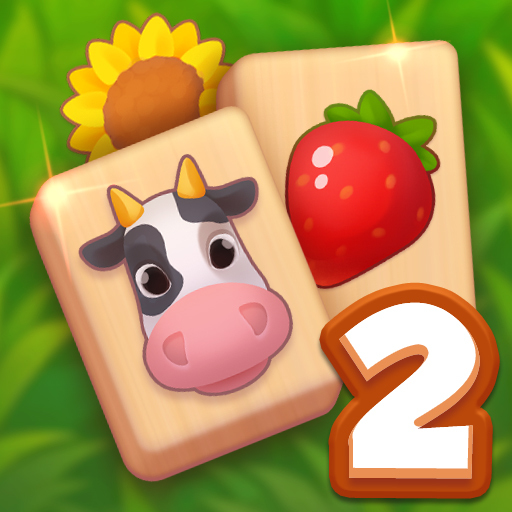 Solitaire Mahjong Farm 2 Online Puzzle Game - Tile Matching Game