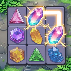 Crystal Connect Puzzle Game - Matching Puzzle Game