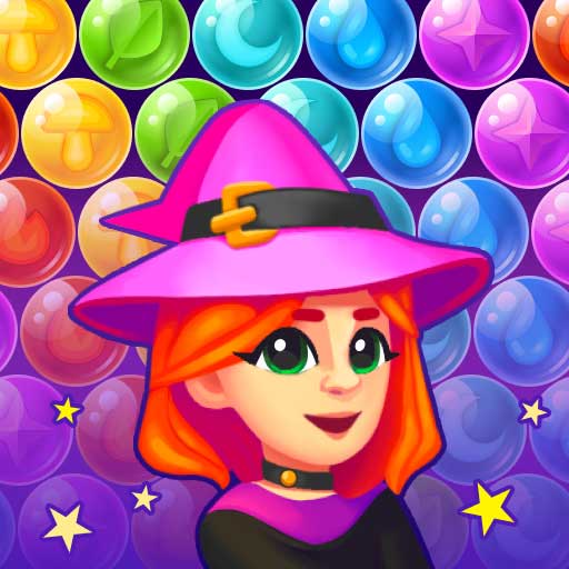 Bubble Shooter Witch Tower Online Puzzle Game
