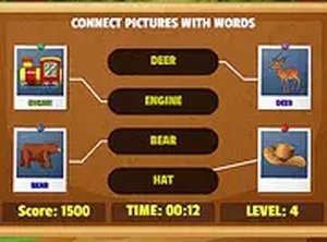 Picture Label Match for Early Readers